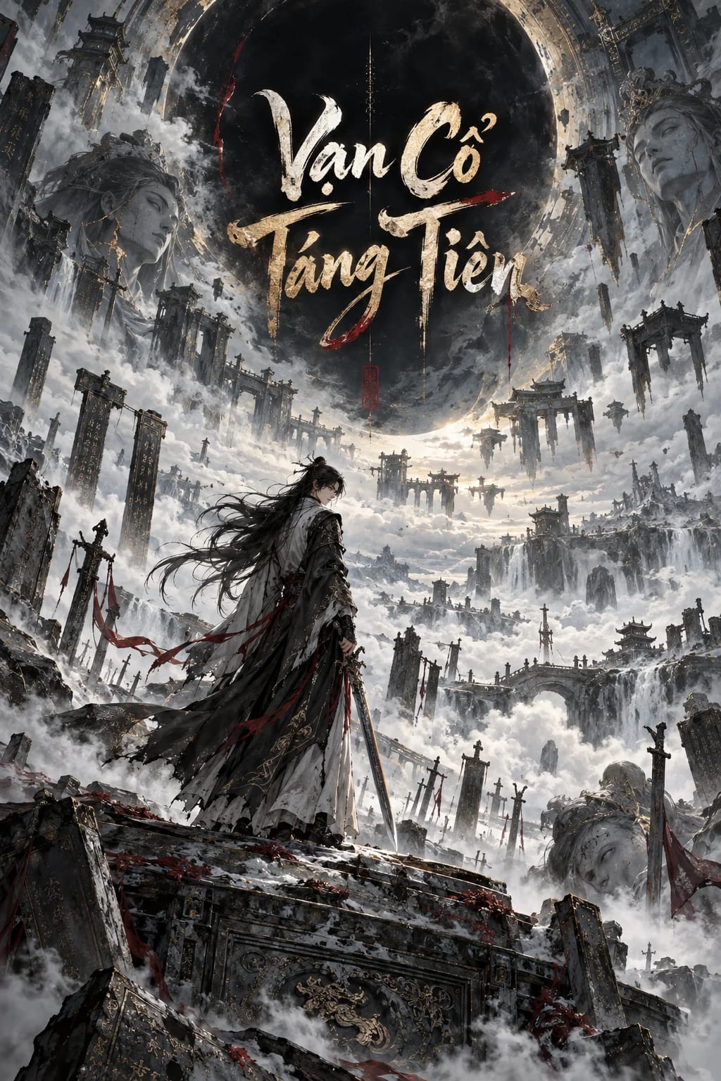 Bìa VẠN CỔ TÁNG TIÊN